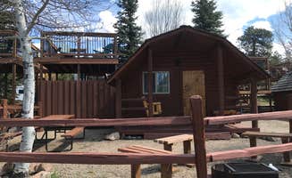 Crystal C.'s photo of a cabin at Estes Park KOA near Laporte, CO