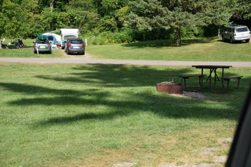 Jimmy P.'s photo of rv camping at Quartzite Campground — Devils Lake State Park near North Freedom, WI