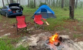 Danny H.'s photo of tent camping at Hunters Camp - Calcasieu Ranger District in Louisiana