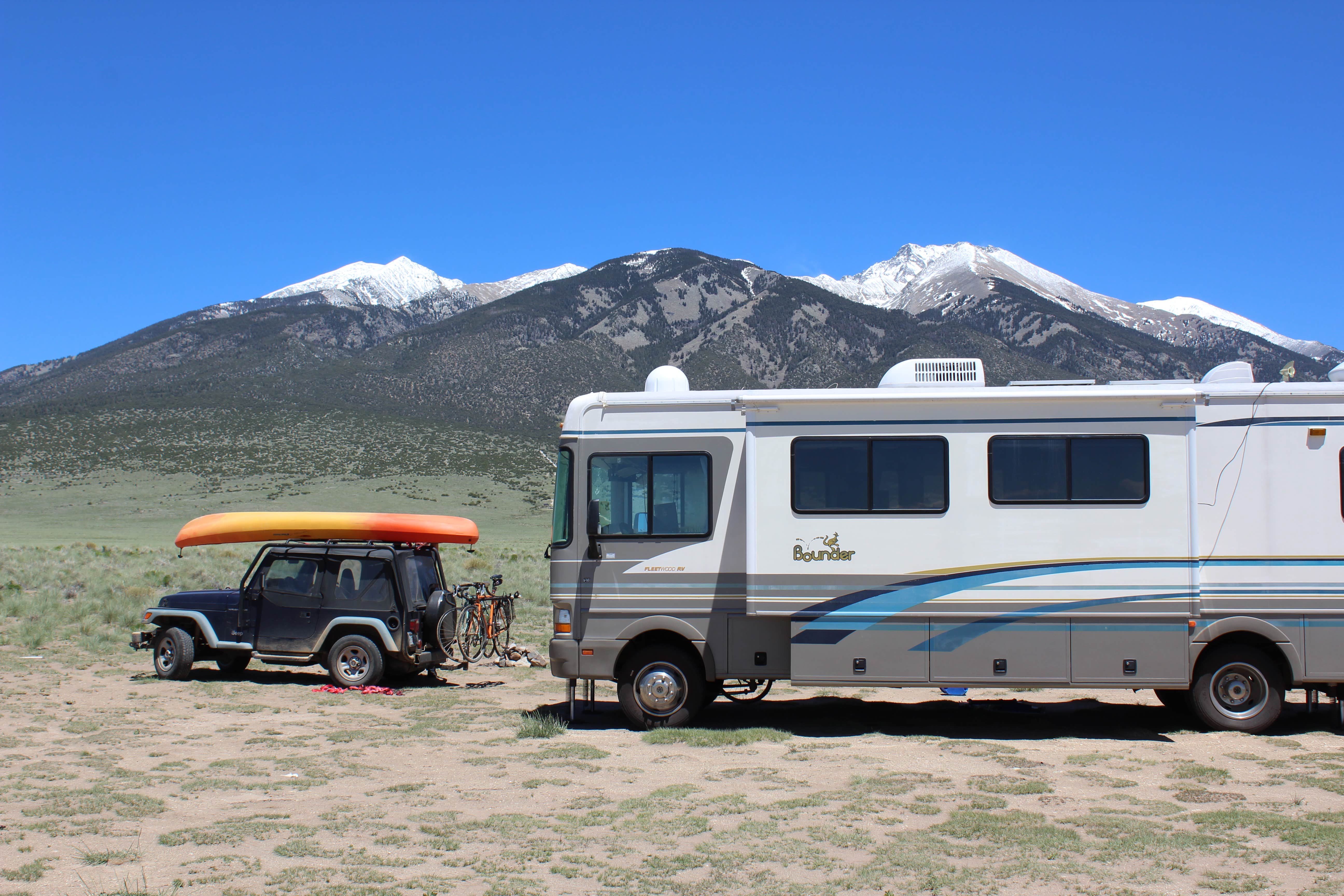 Camper-submitted photo at Sacred White Shell Mountain near La Jara, CO