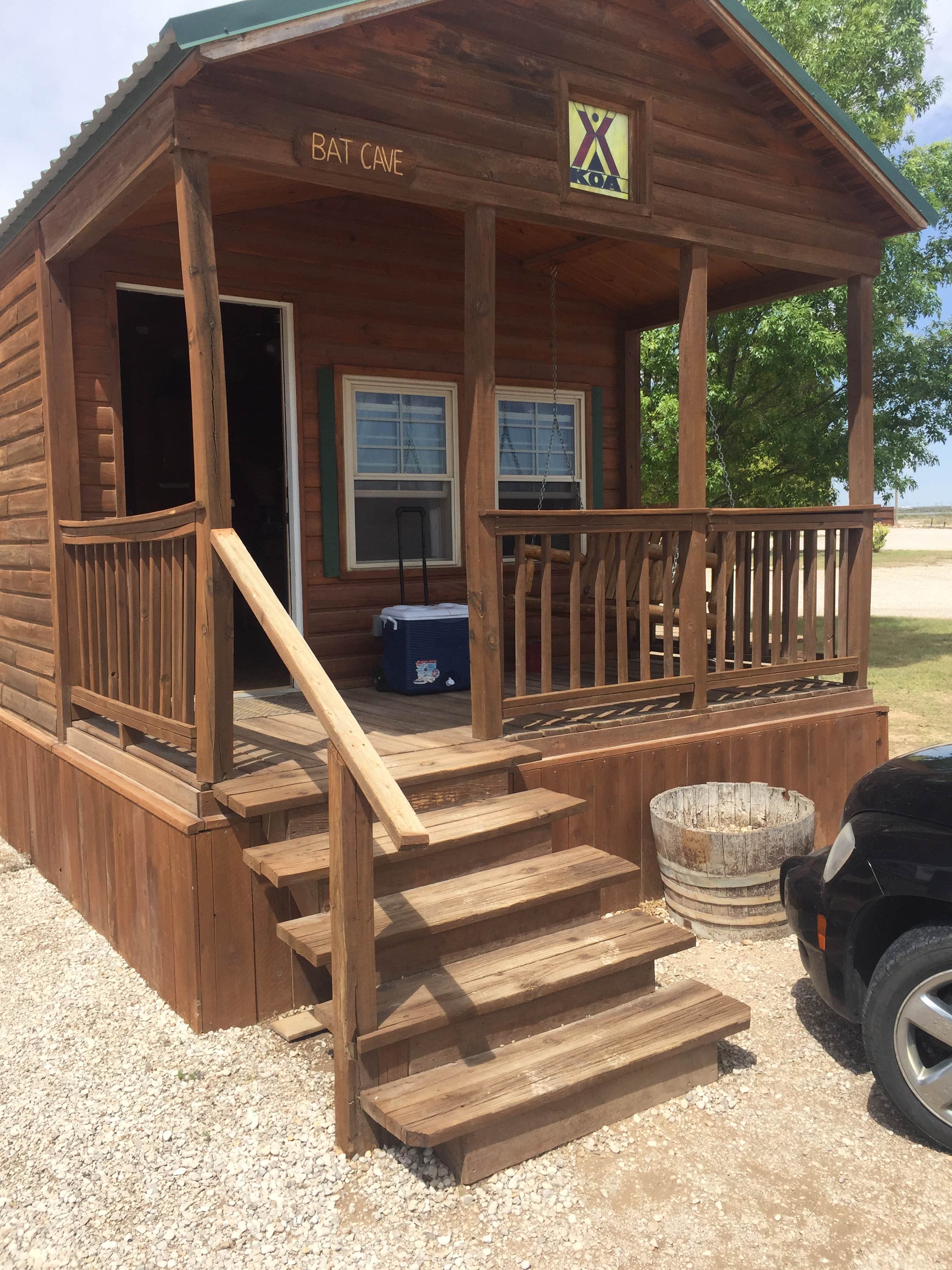 Gary M.'s photo of glamping accommodations at Carlsbad KOA near Guadalupe Mountains National Park