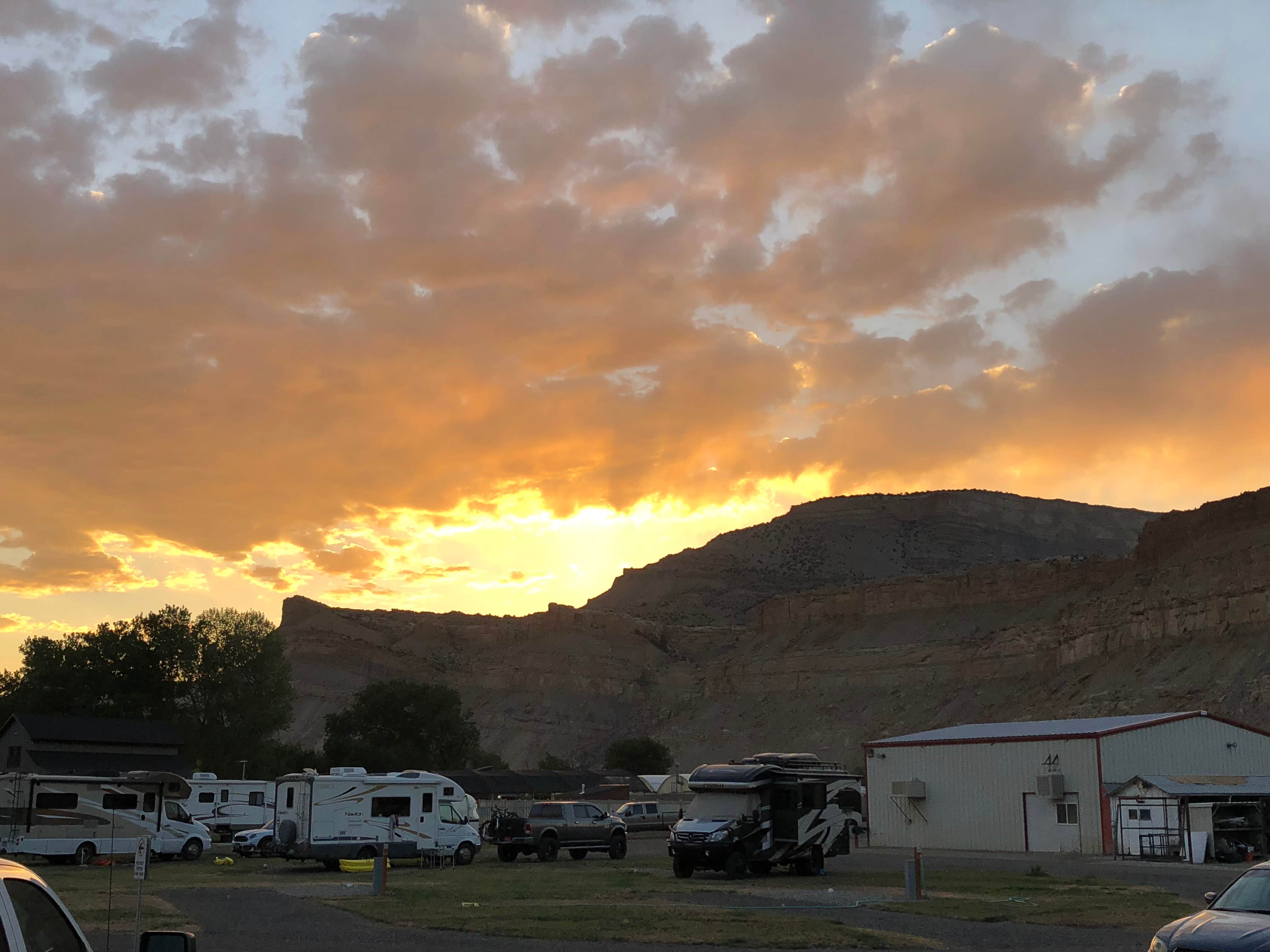 Chris R.'s photo of rv camping at Palisade Basecamp RV Resort near Whitewater, CO