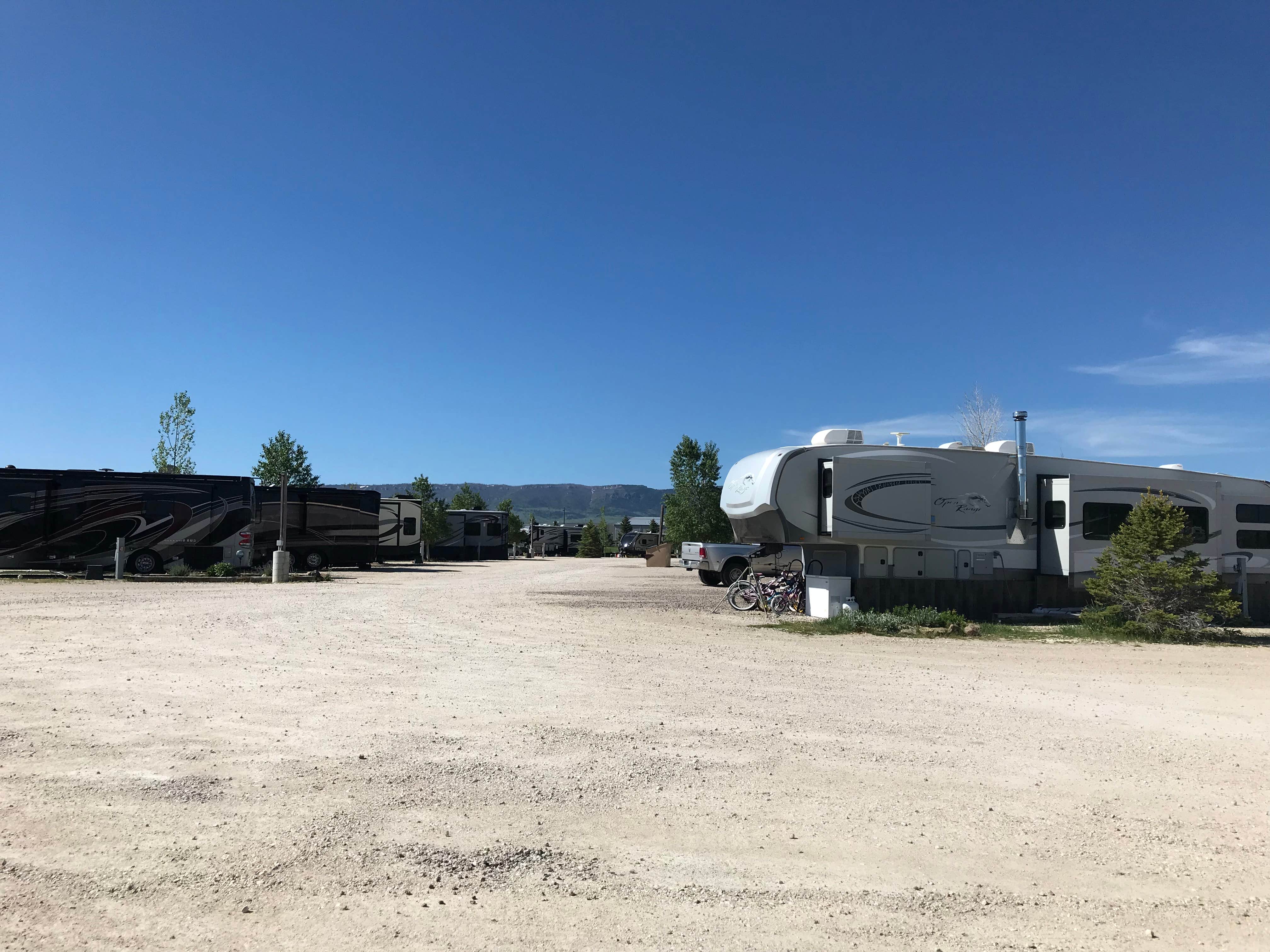Megan  B.'s photo of rv camping at River’s Edge RV and Cabin Resort near Alcova, WY
