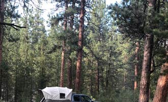 Camping near Wyeth Campground at the Deschutes River: Pringle Falls Campground, La Pine, Oregon