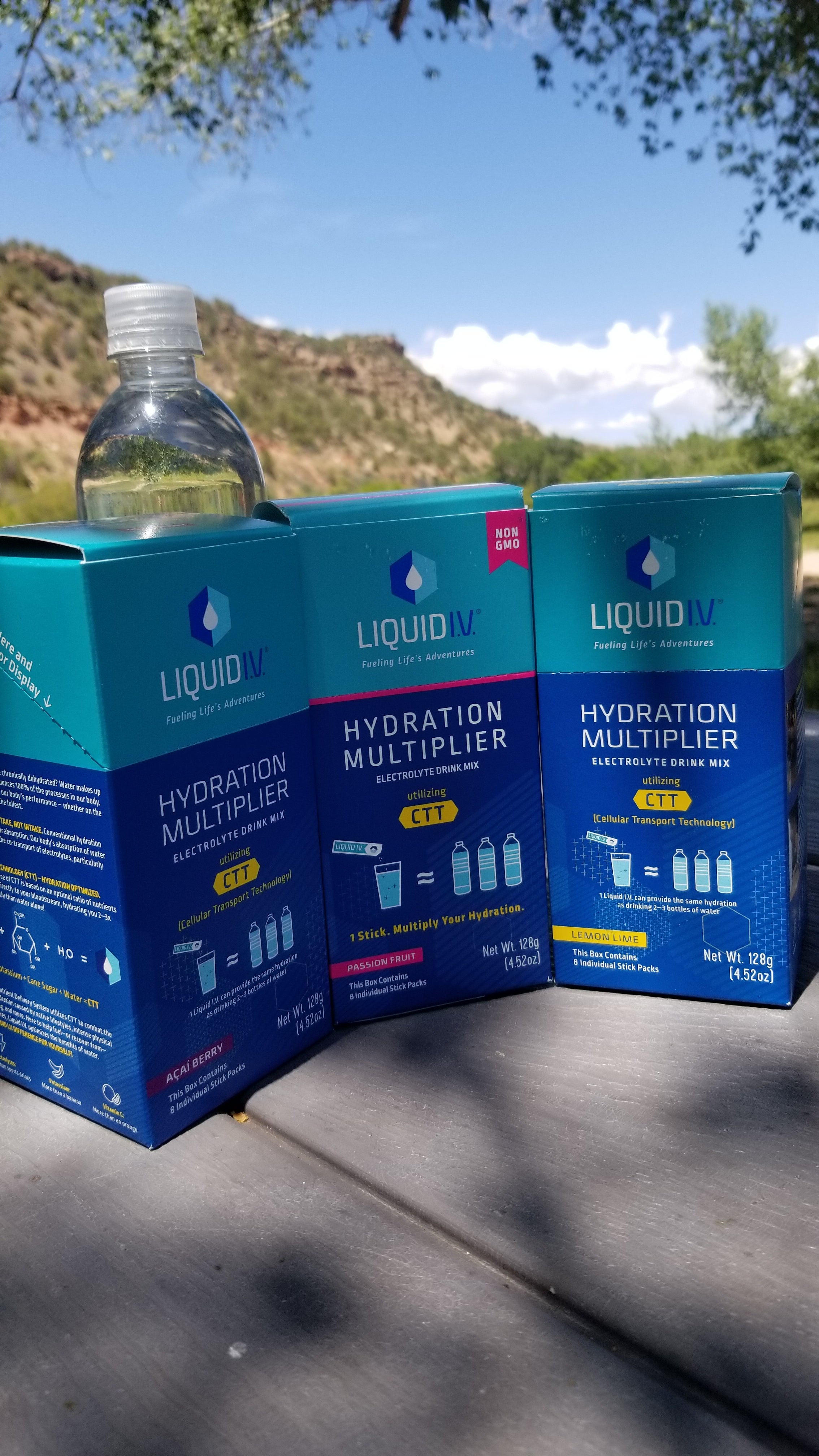 Our variety pack of Liquid I.V.