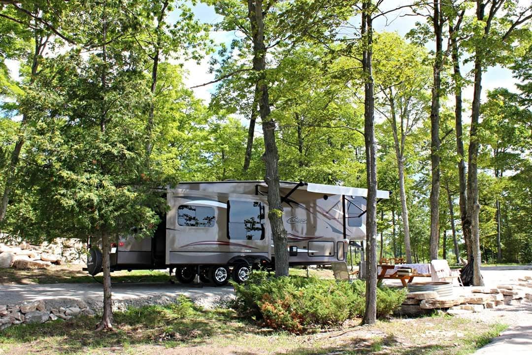 LeeAnne M.'s photo of rv camping at BayRidge RV Park near Gulliver, MI