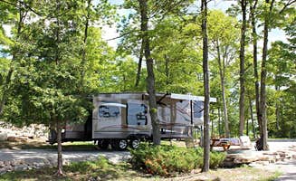 LeeAnne M.'s photo of rv camping at BayRidge RV Park near Manistique, MI