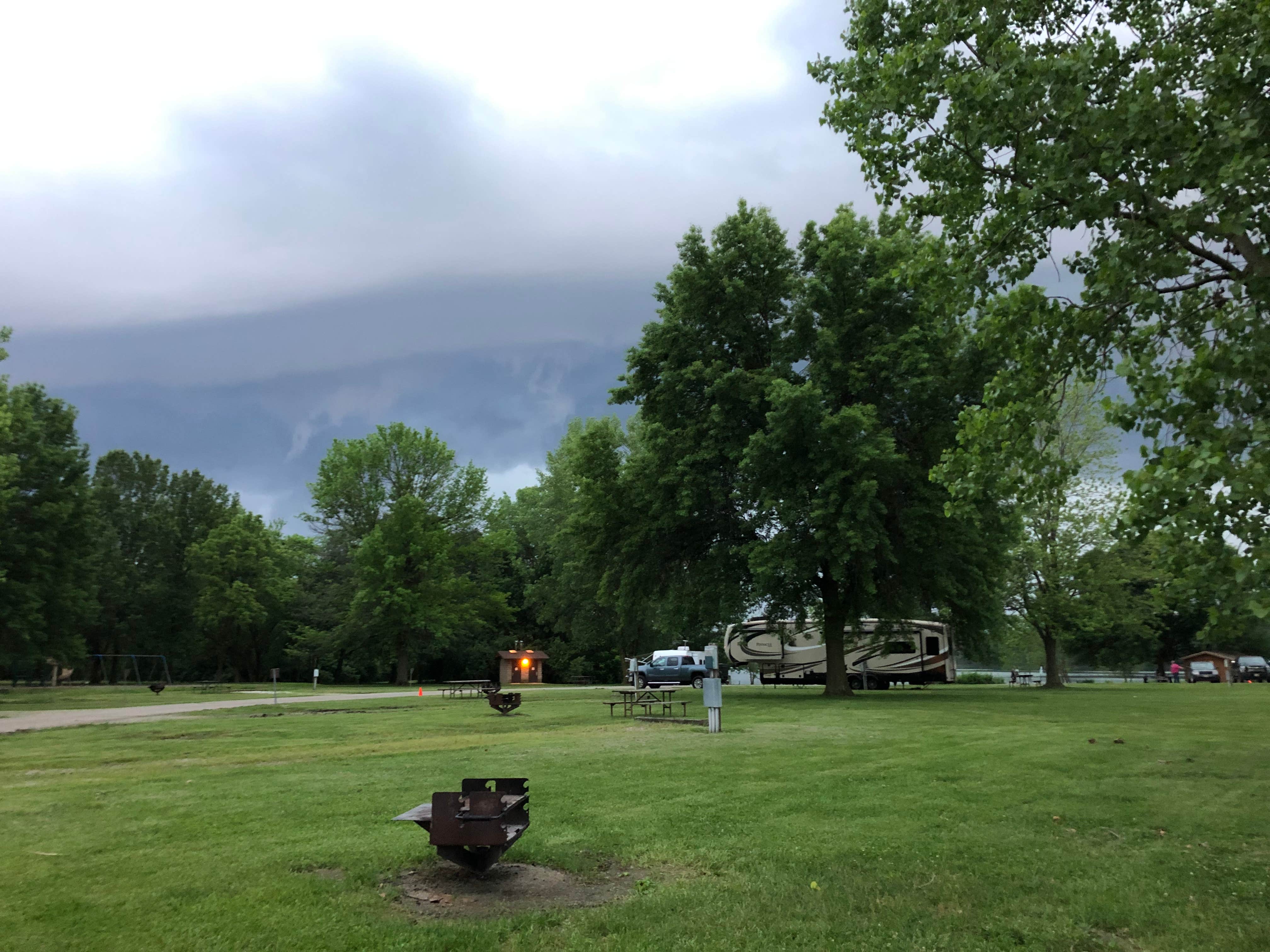 Camper submitted image from Sangchris Lake State Park Campground - 2