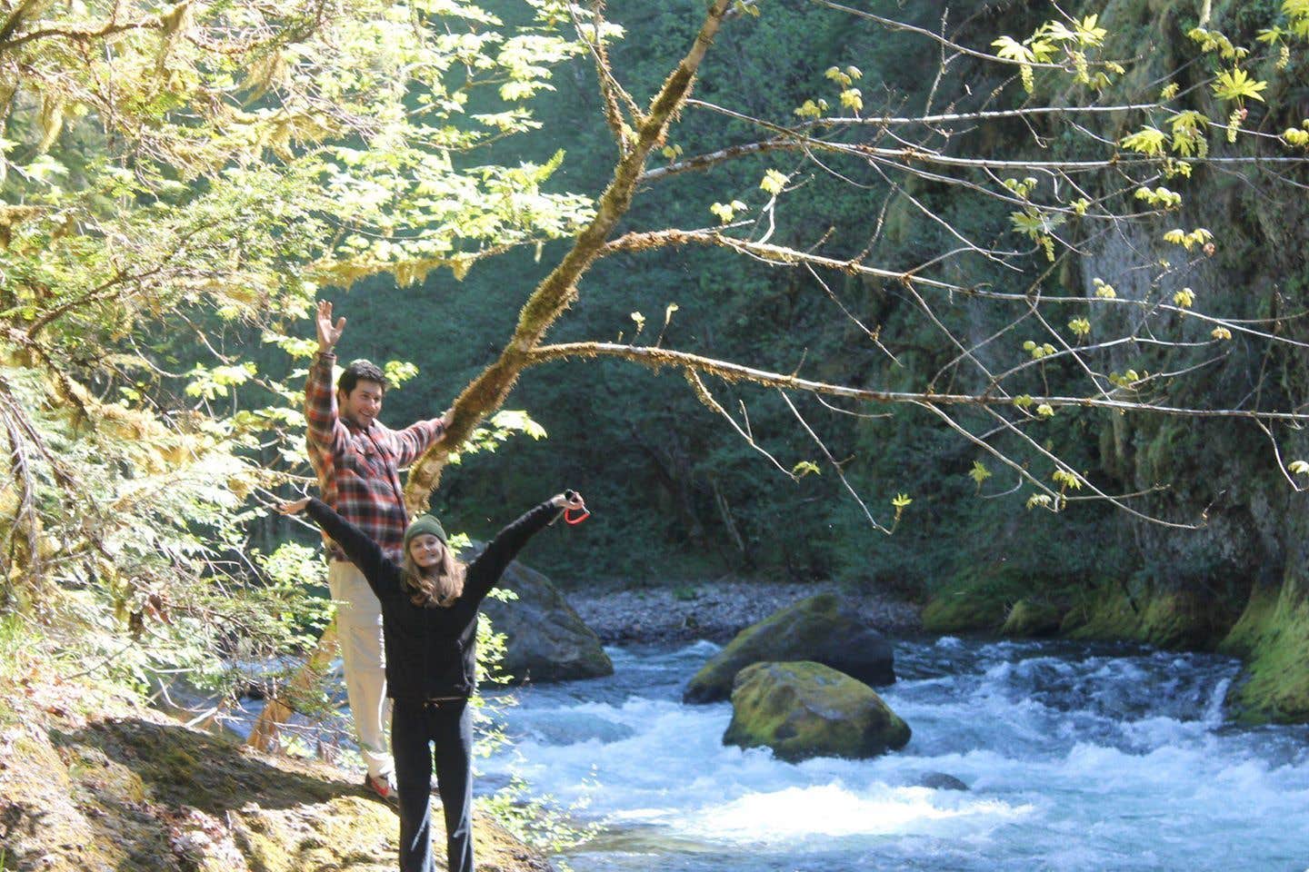 Camper submitted image from Salmon Creek Falls Campground - 4