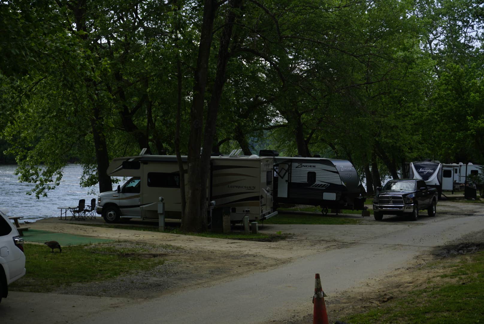 Kelsey G.'s photo of rv camping at French Broad River Campground - Permanently Closed near Pound, VA