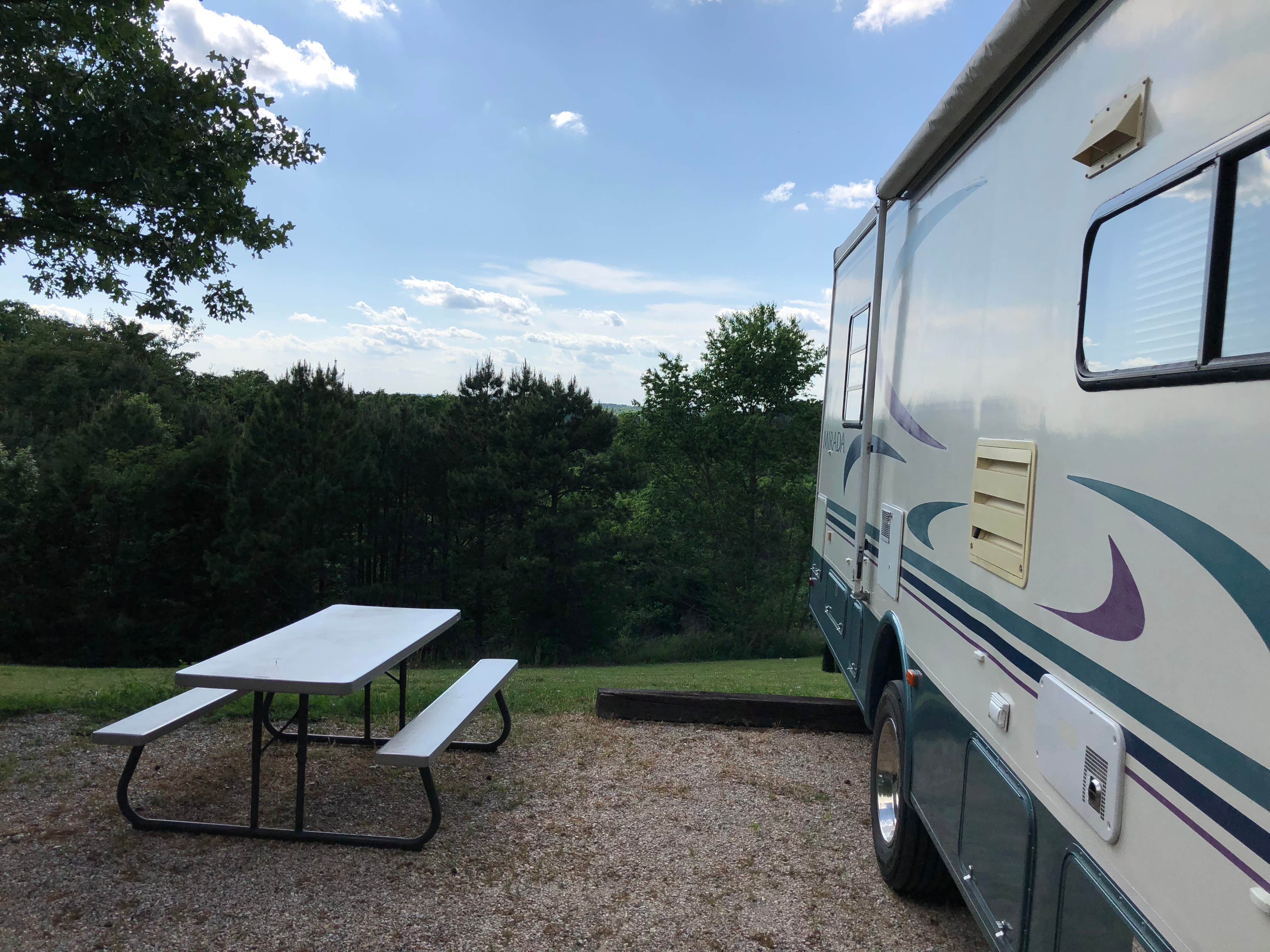 Mark J.'s photo of rv camping at Wanderlust RV Park near Combs, AR