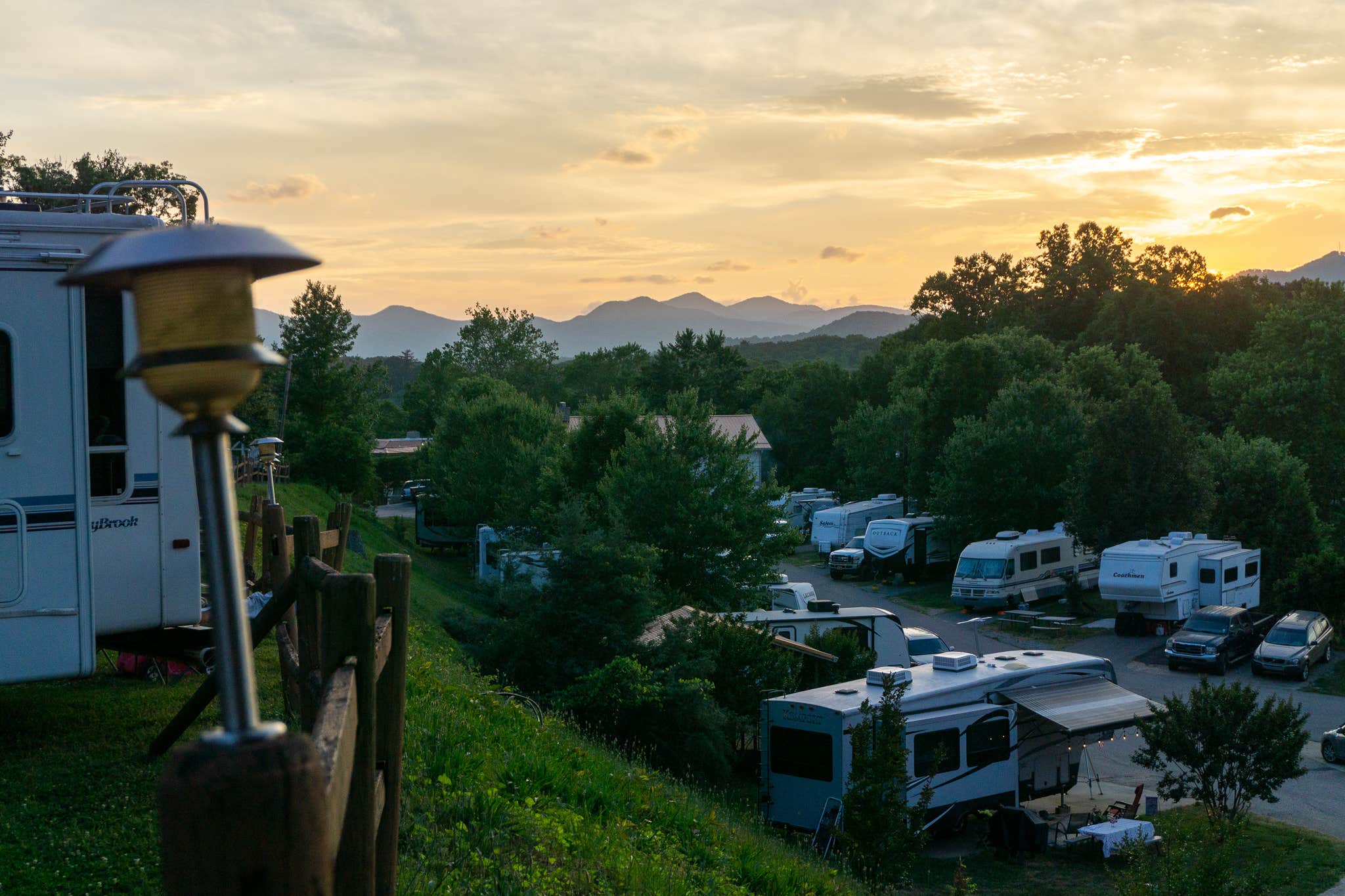 Kelsey G.'s photo of rv camping at Asheville's Bear Creek RV Park & Campground near Candler, NC