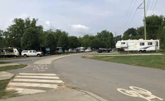 Kelsey G.'s photo of rv camping at Wilson's Riverfront RV Park near Mills River, NC