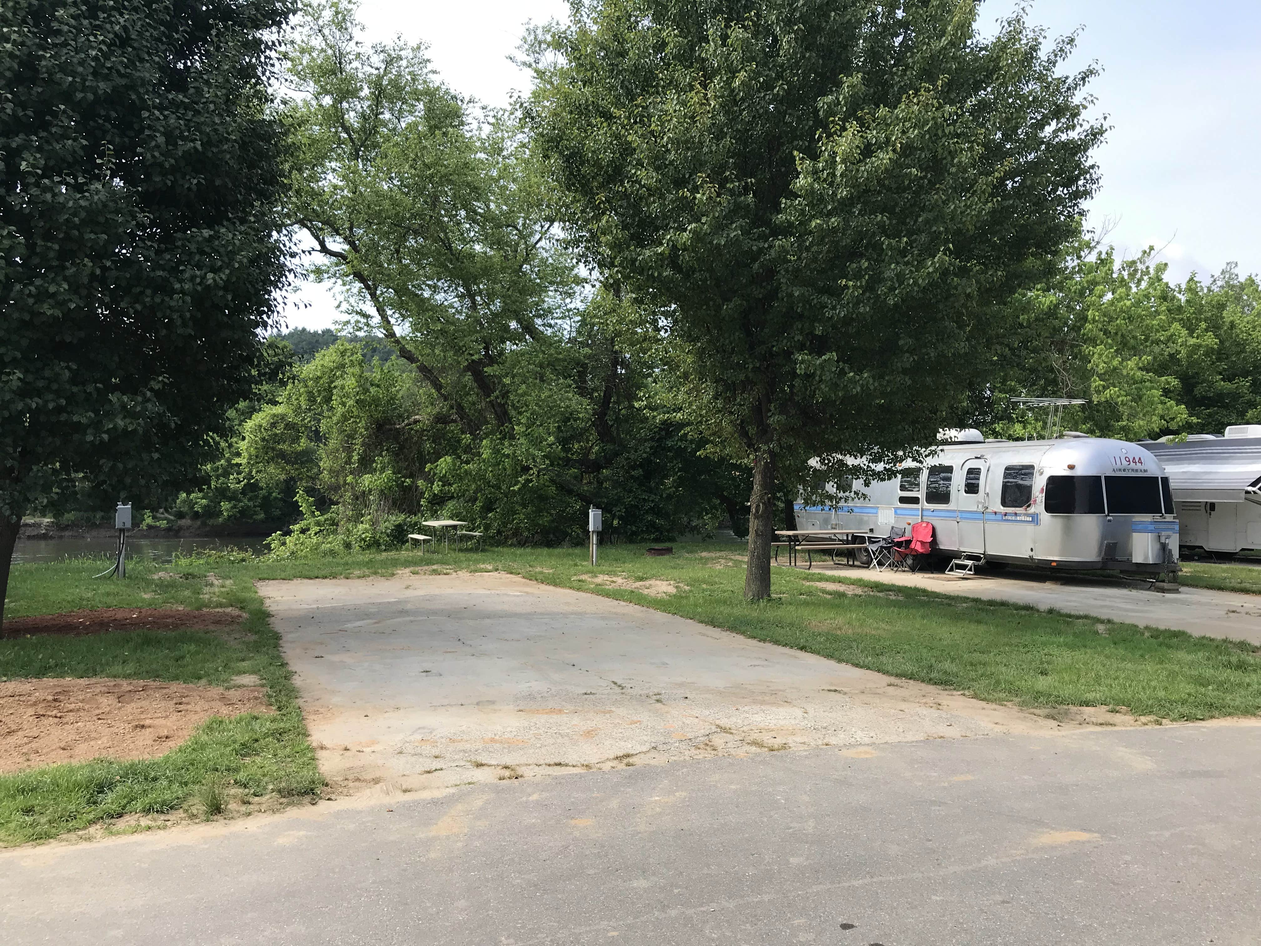 Camper-submitted photo at Wilson's Riverfront RV Park near Candler, NC