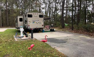 Erin S.'s photo of rv camping at Military Park Joint Base Charleston Outdoor Recreation Center near Folly Beach, SC