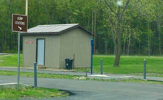 Janet R.'s photo of glamping accommodations at Games Lake County Park near North Shore, MN
