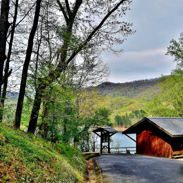 Fontana Hilton Trail Shelter Nantahala National Forest Camping