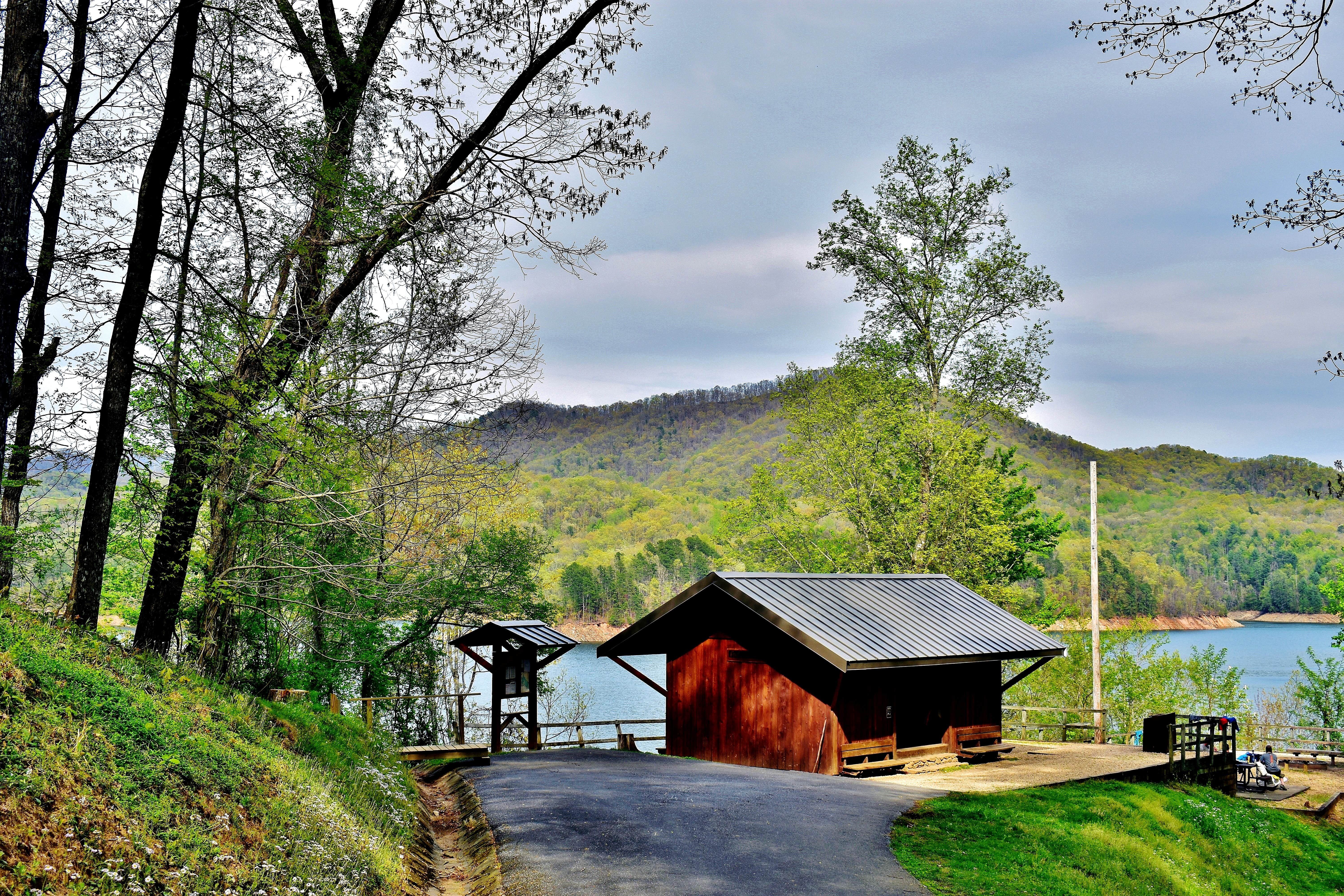 Camper submitted image from Fontana Hilton Trail Shelter -- Nantahala National Forest - 3