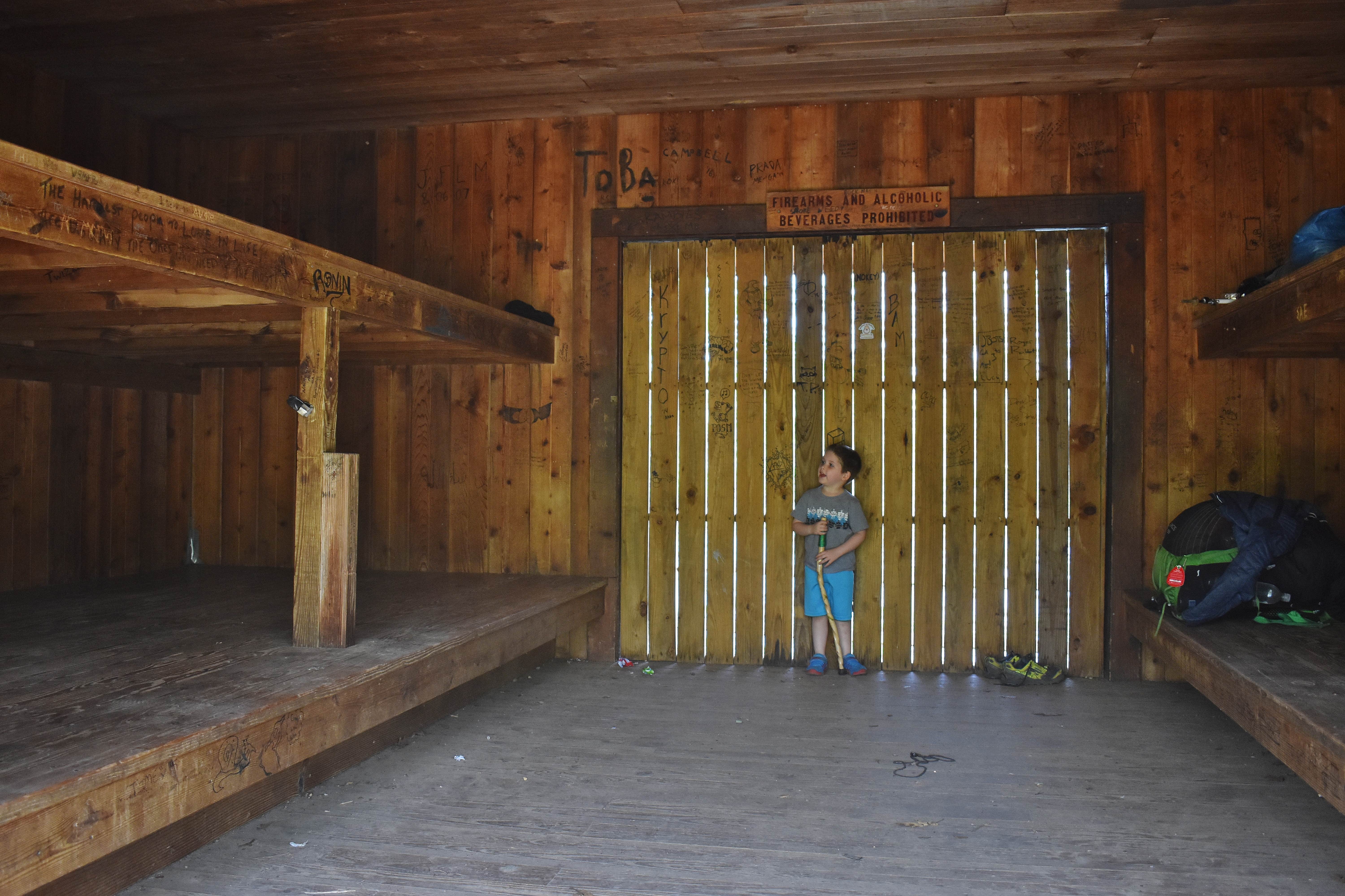 Camper submitted image from Fontana Hilton Trail Shelter -- Nantahala National Forest - 1