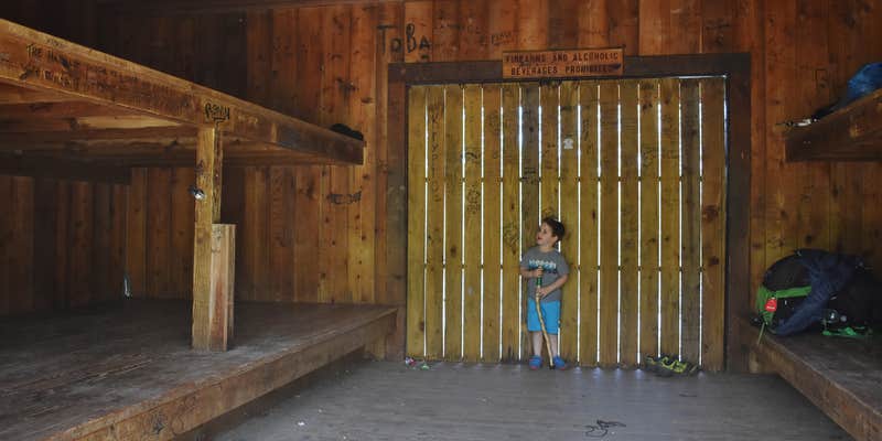 Camper submitted image from Fontana Hilton Trail Shelter -- AT trail shelter