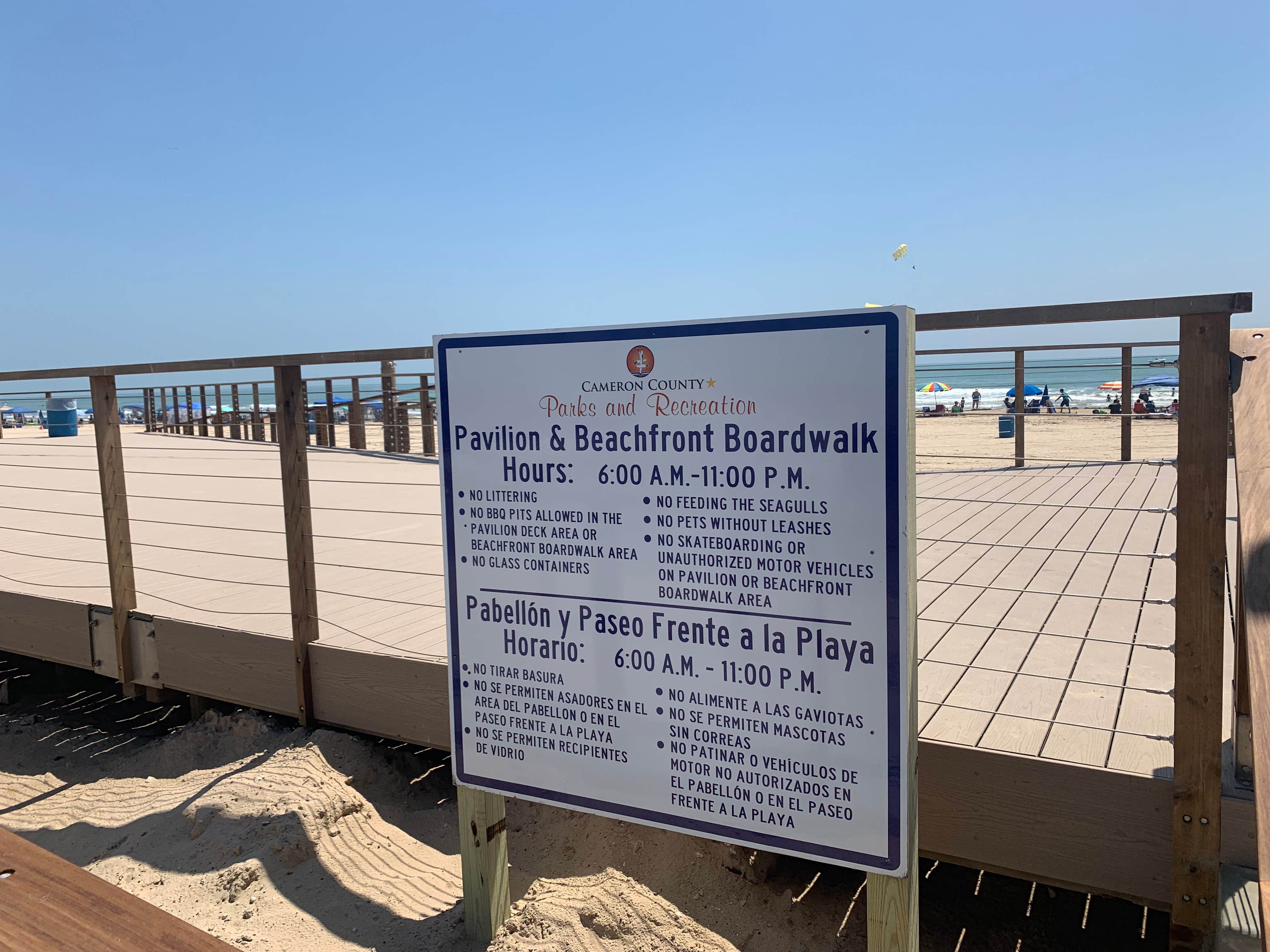 Beach use rules