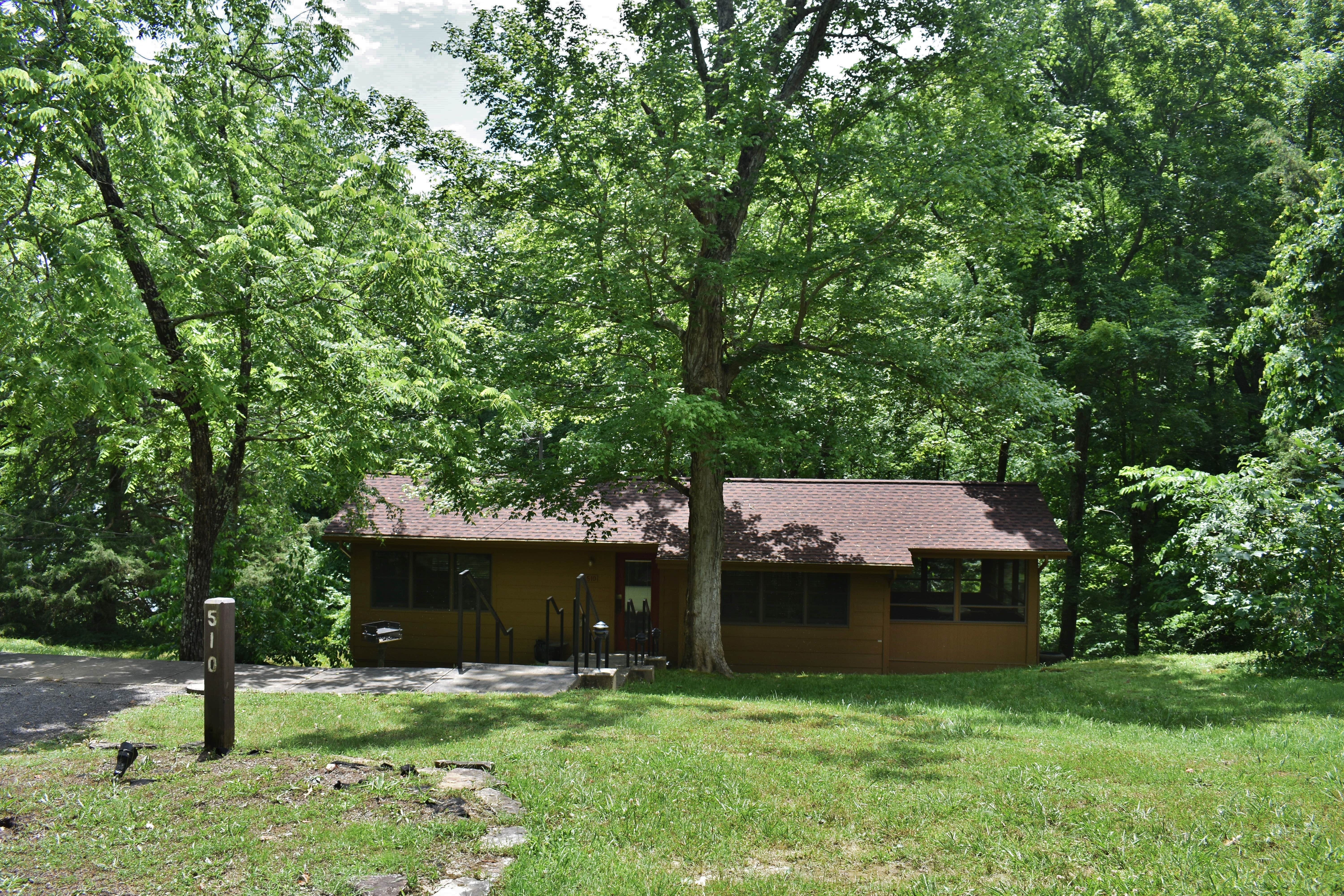 Myron C.'s photo of glamping accommodations at Cumberland Mountain State Park Campground near Jamestown, TN