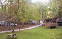 Camper submitted image from Woodsmoke Campground - 1