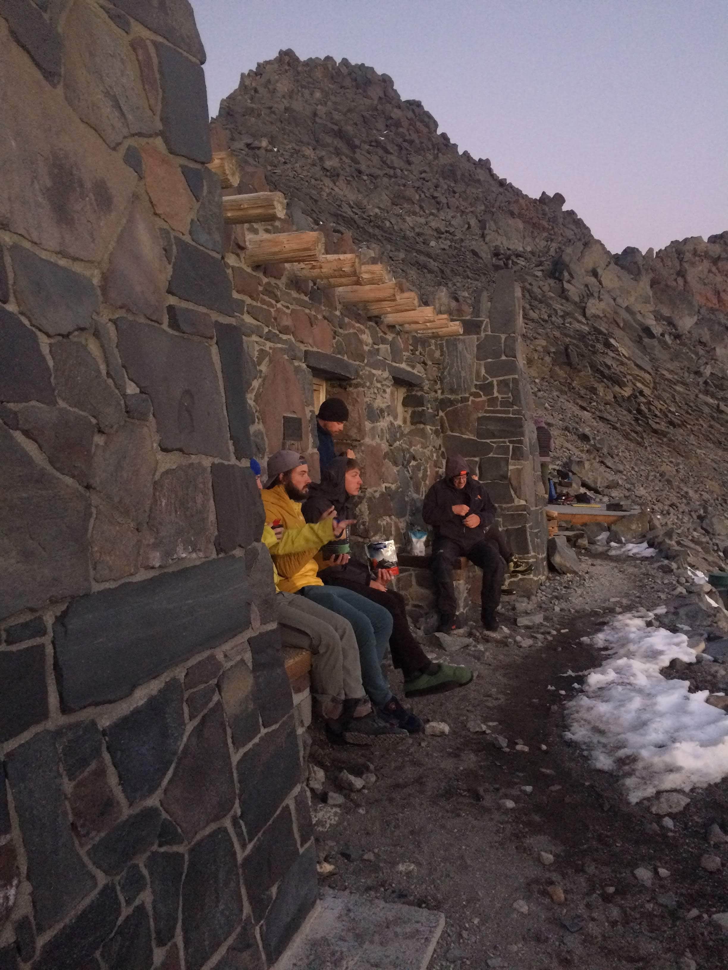 Camper submitted image from Camp Muir — Mount Rainier National Park - 1