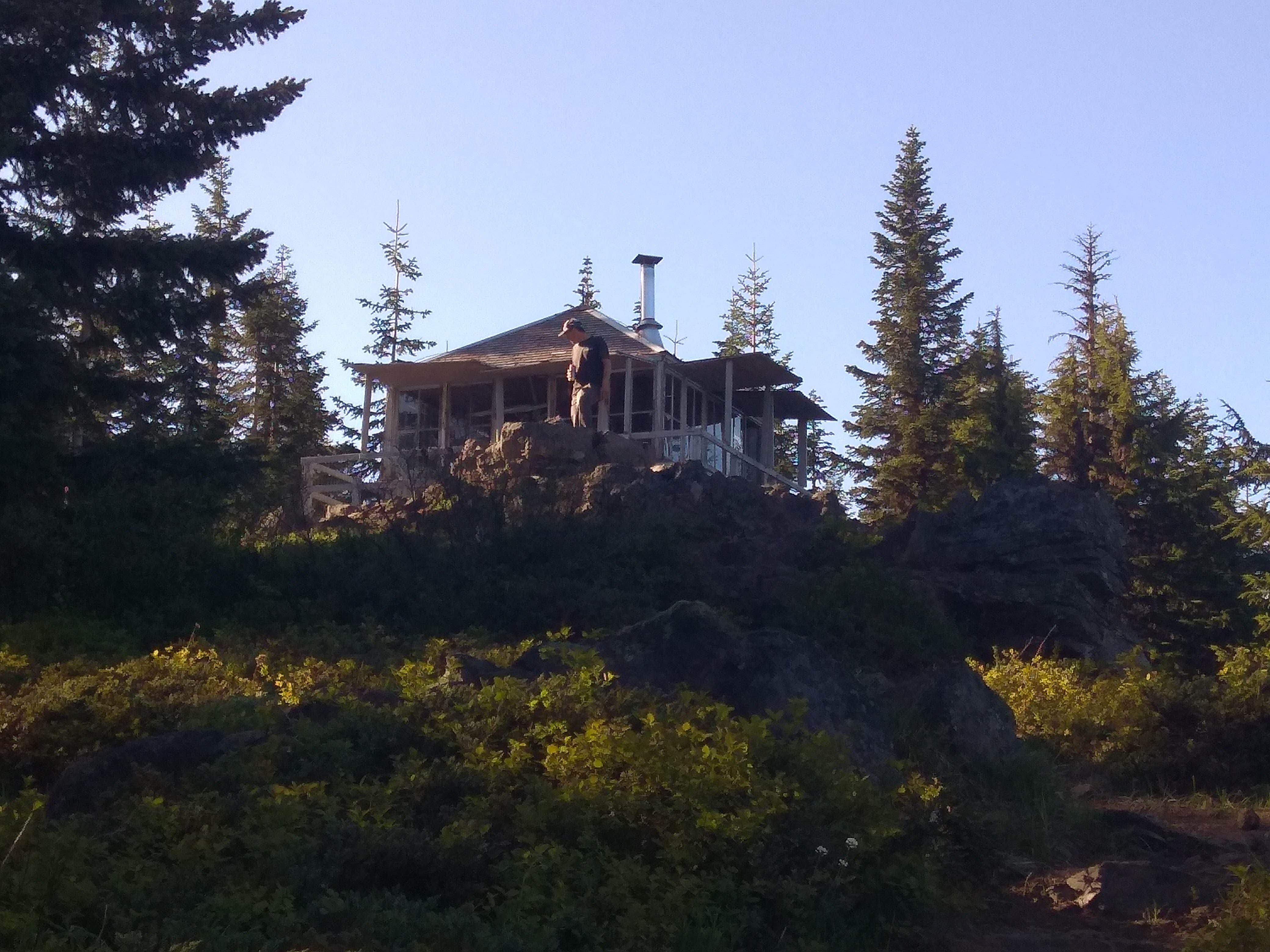 Camper-submitted photo at Devil's Peak Lookout near Government Camp, OR