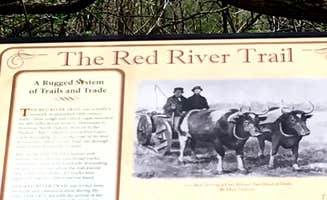 Janet R.'s photo of camping with a horse at Oak Ridge Campground — Sibley State Park near Montevideo, MN