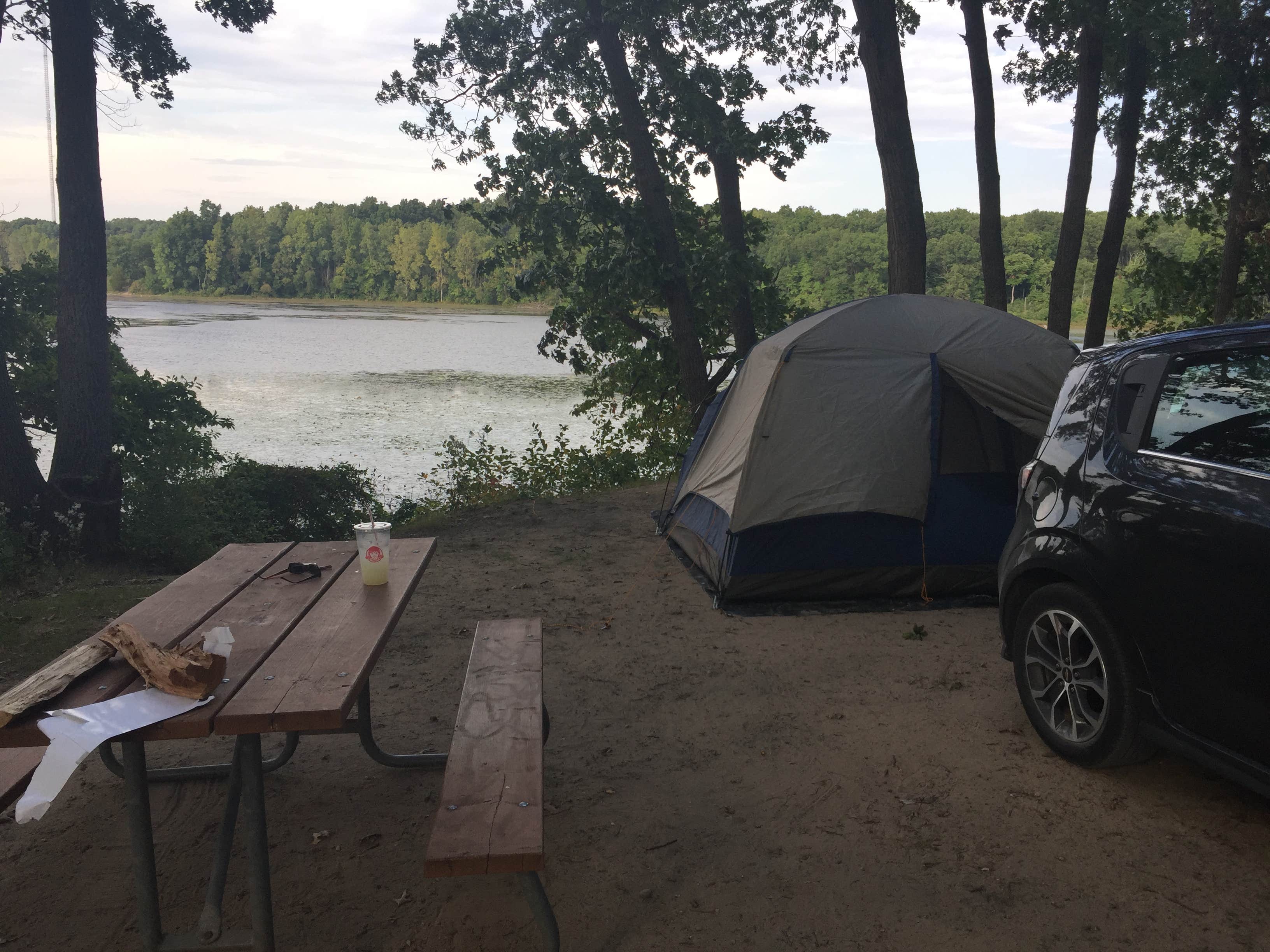 Jacki F.'s photo at Green Lake Rustic Campground — Waterloo Recreation Area near Clarklake, MI