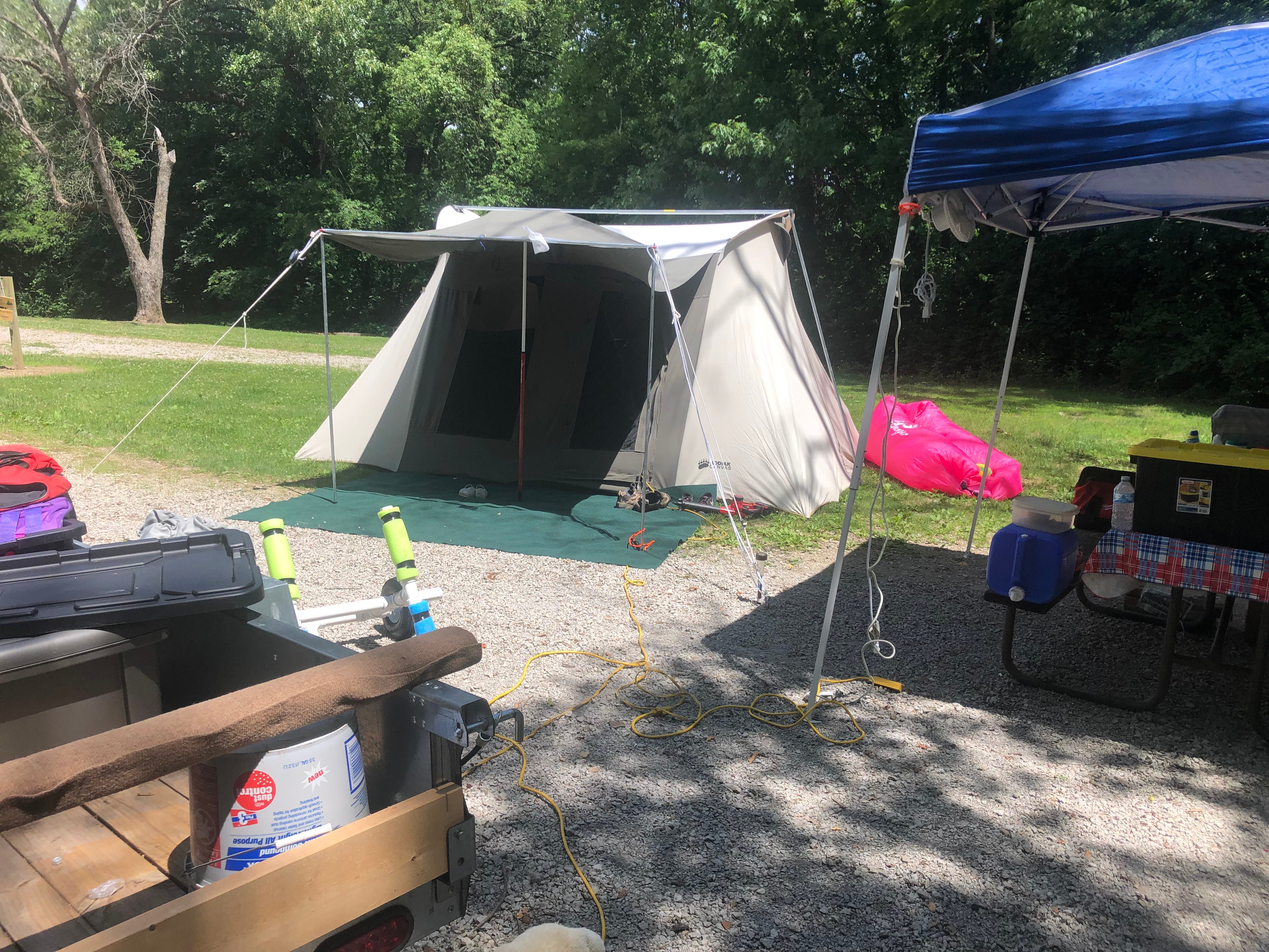 Camper submitted image from Weldon Springs State Park Campground - 5
