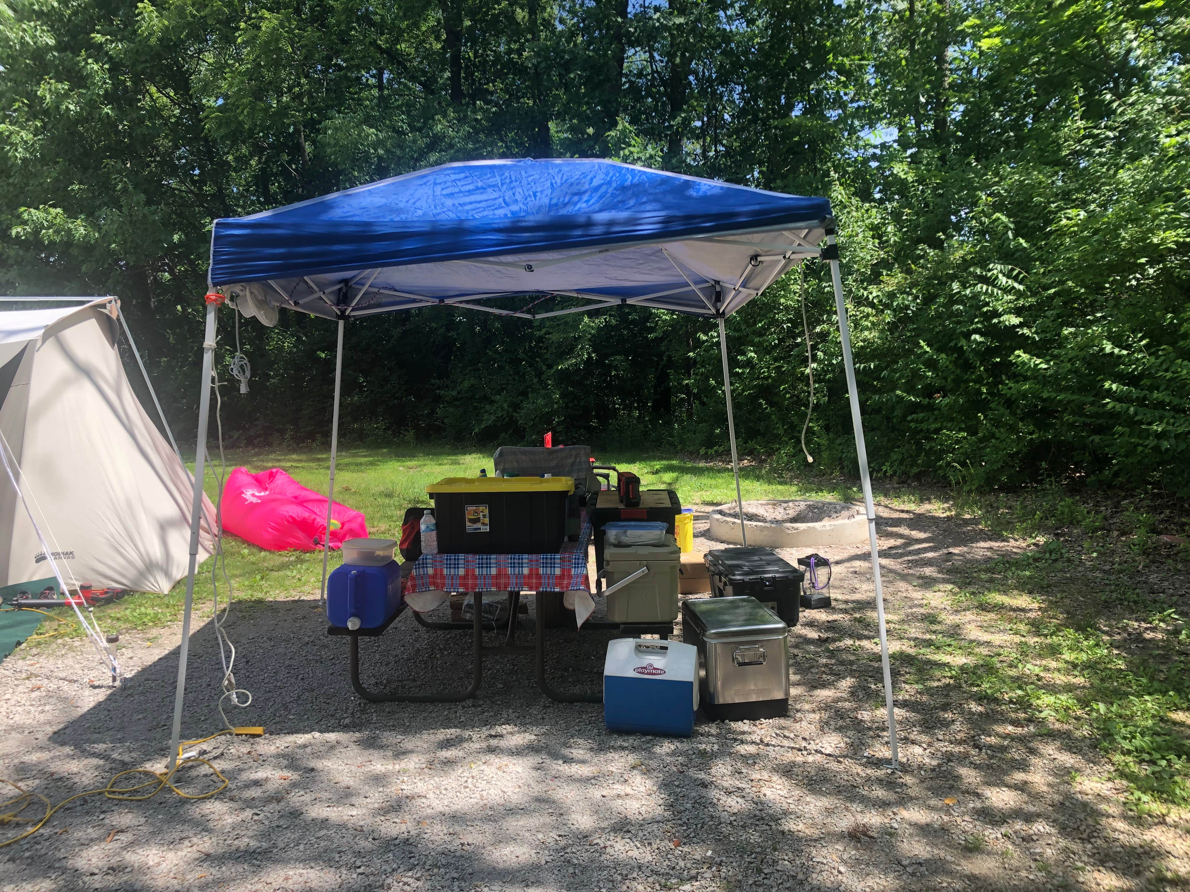 Camper submitted image from Weldon Springs State Park Campground - 3