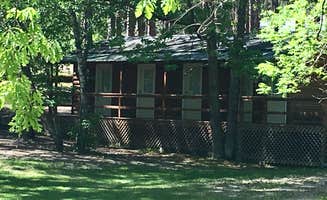 Janet R.'s photo of a cabin at Breeze Campgrounds near Akeley, MN