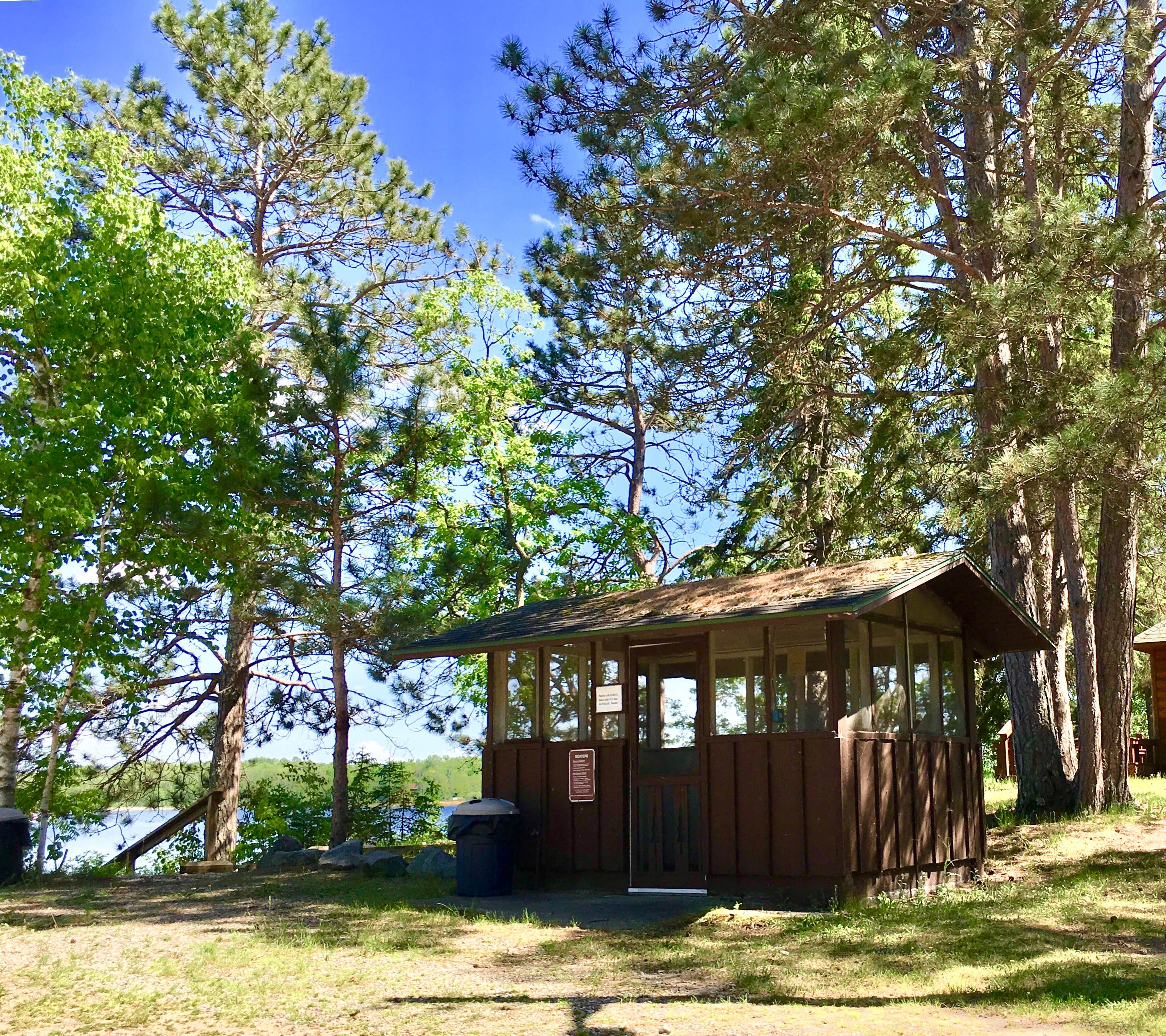 Janet R.'s photo of a cabin at Breeze Campgrounds near Mississippi River Headwaters - Leech Lake