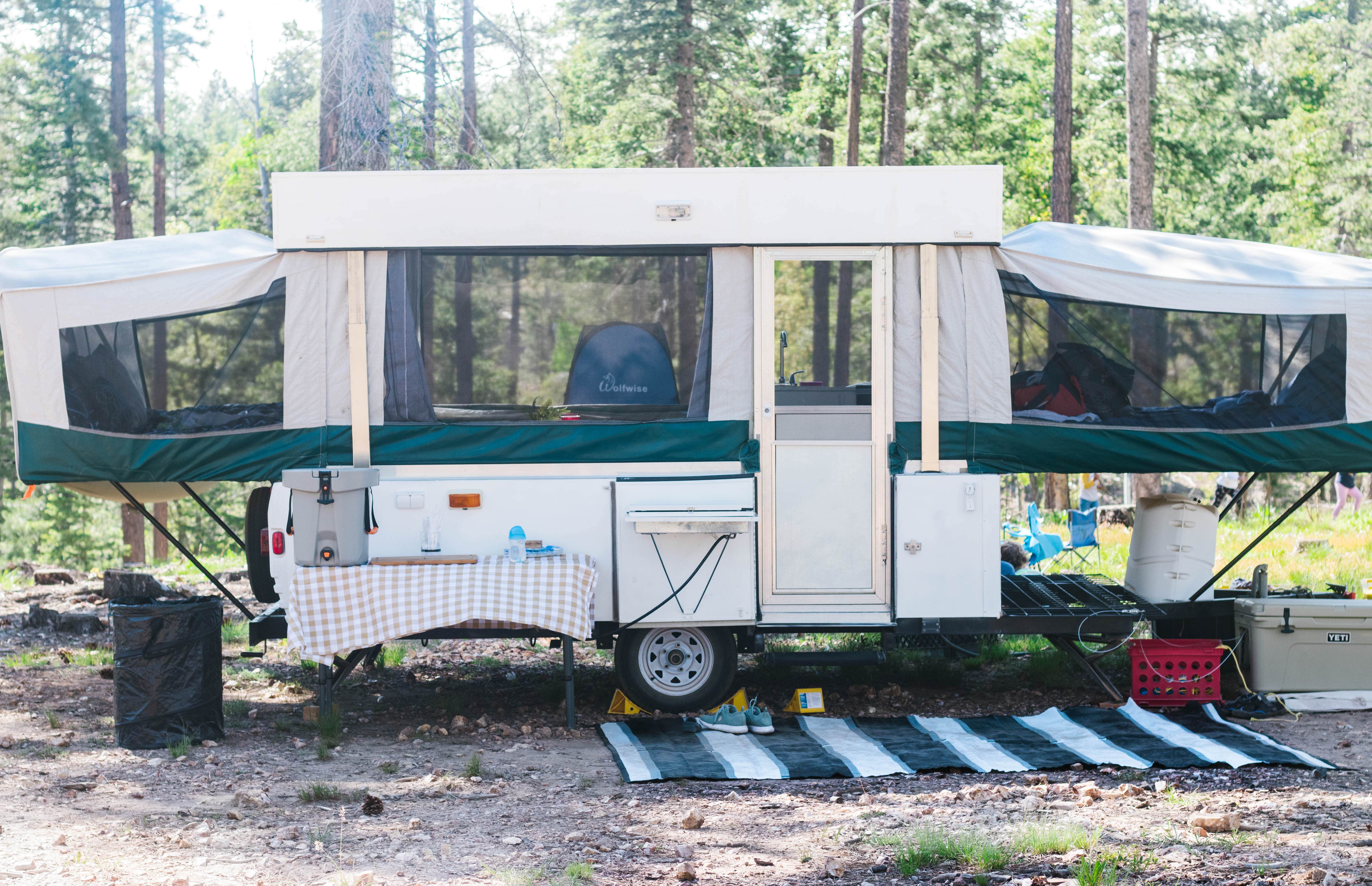 Nolan S.'s photo of a dispersed camping area at Bear Canyon Lake and Camping Area near Payson, AZ