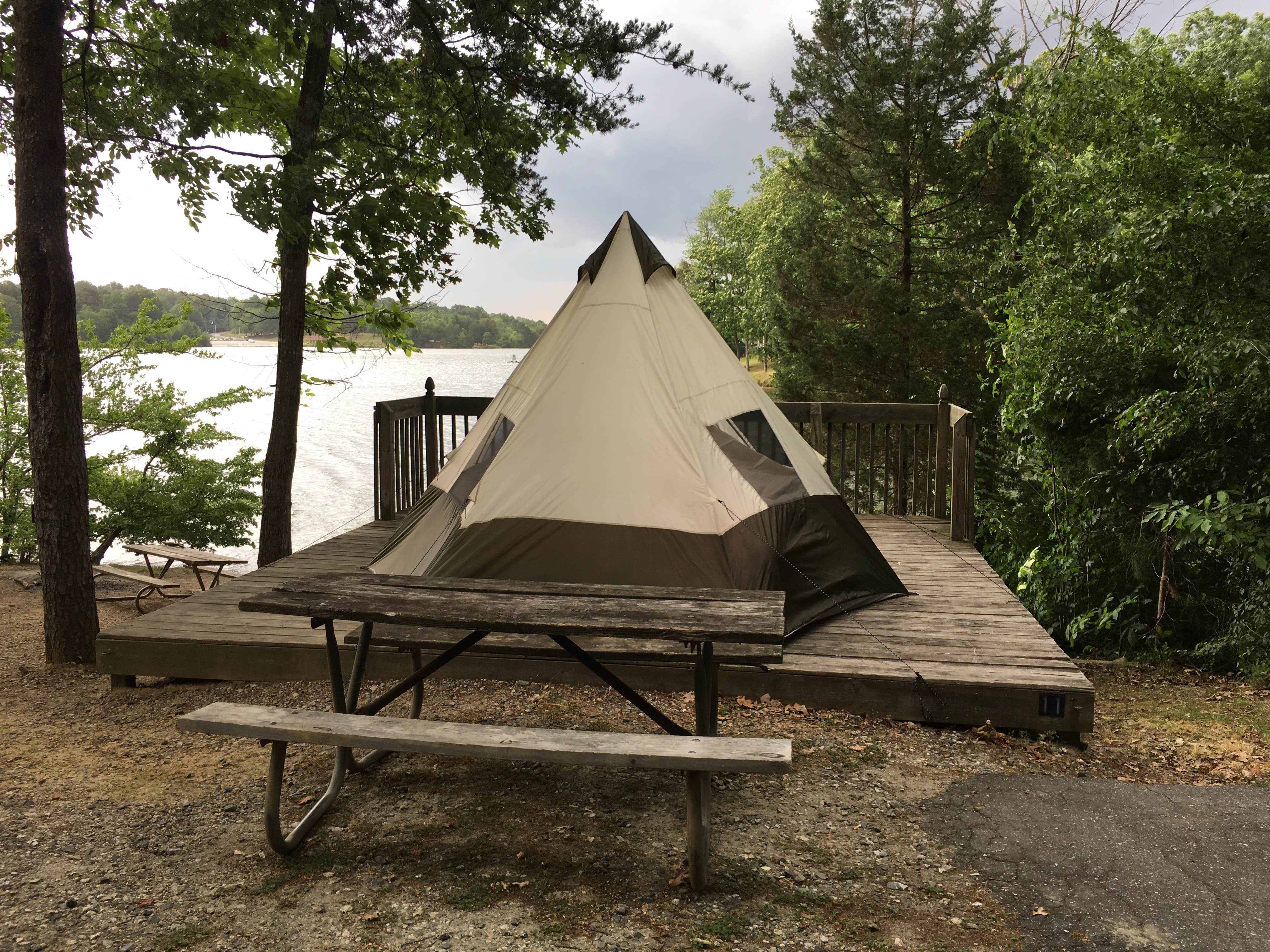 Ed W.'s photo at Oak Hollow City Campground near Pine Hall, NC