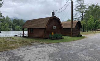 Erin S.'s photo of a cabin at Asheville East KOA near Lynn, NC