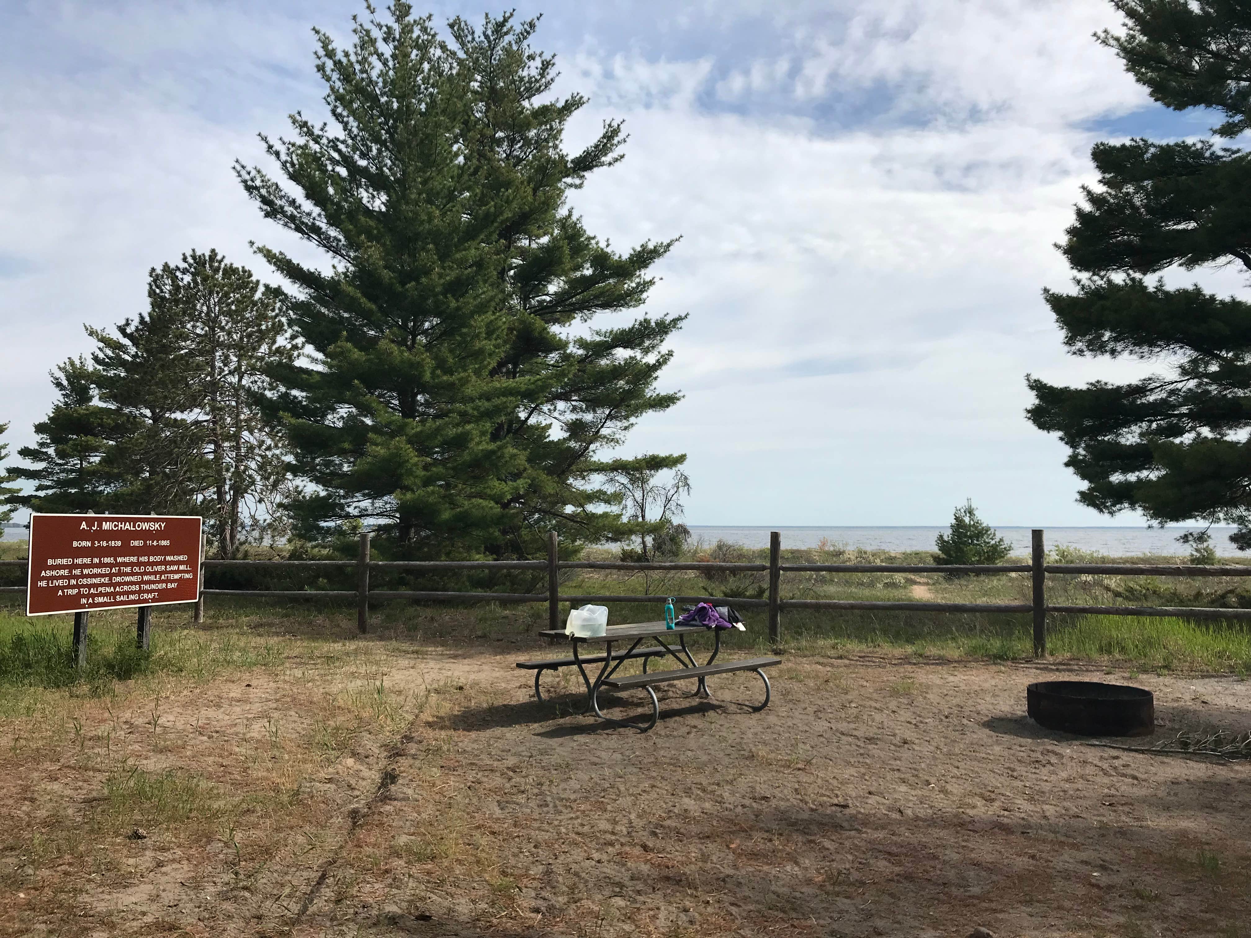 Camper-submitted photo at Ossineke State Forest Campground near Harrisville, MI