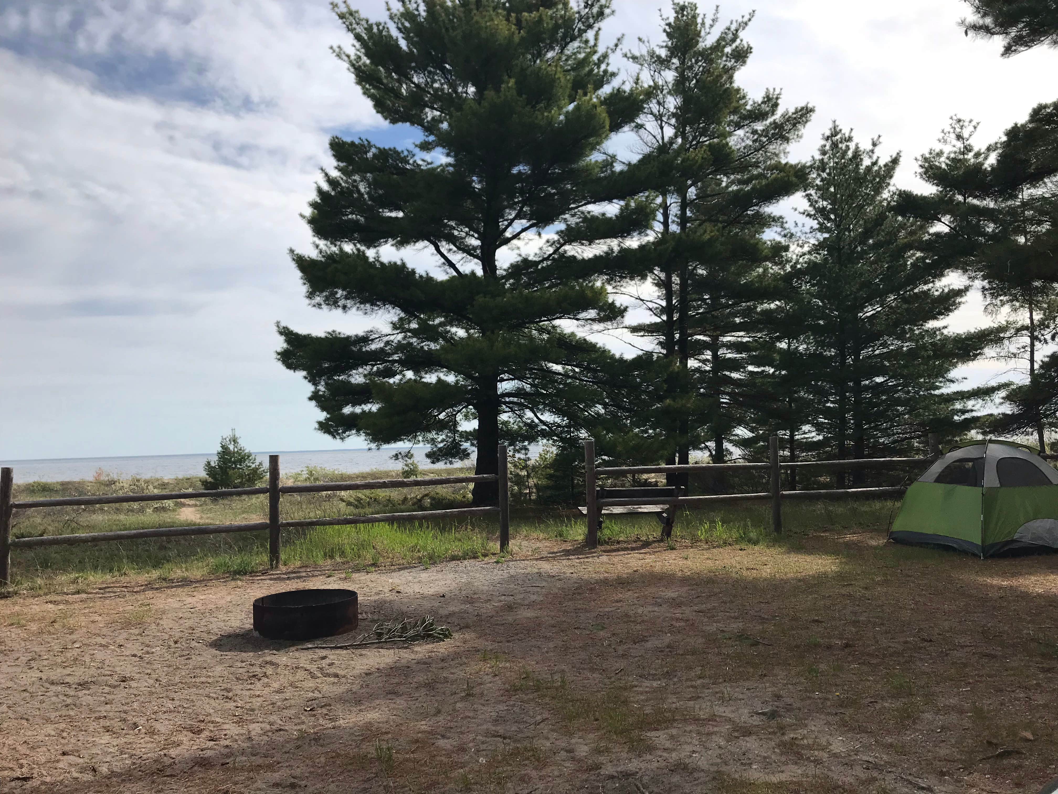 Camper-submitted photo at Ossineke State Forest Campground near Harrisville, MI