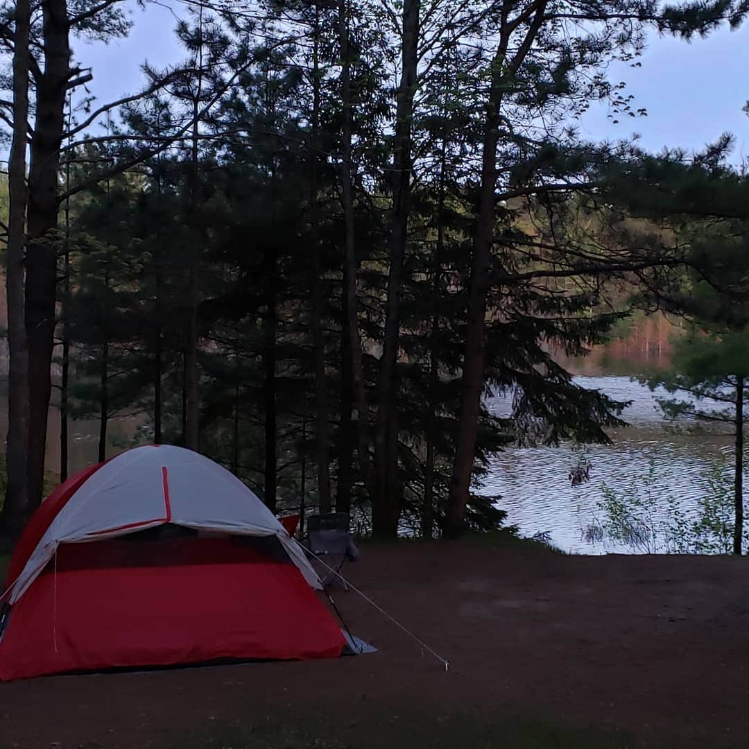 Camper-submitted photo at Kingston Lake State Forest near Pictured Rocks National Lakeshore