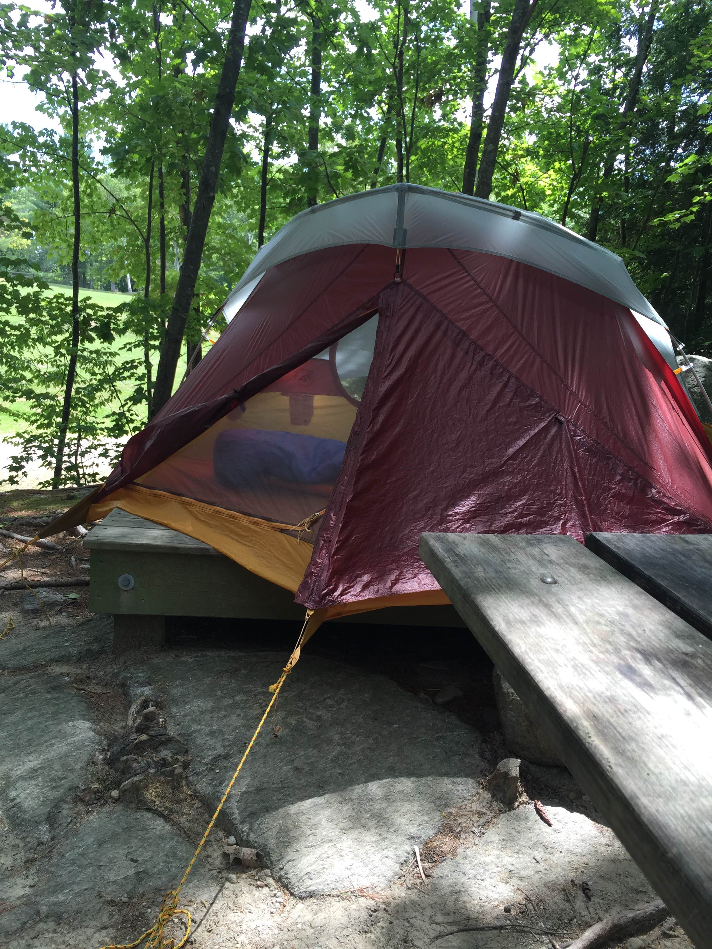 Patricia E.'s photo at Gilson Pond Area Campground — Monadnock State Park near Dublin, NH