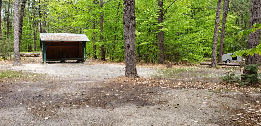 Jean C.'s photo of glamping accommodations at White Lake State Park Campground near West Newfield, ME
