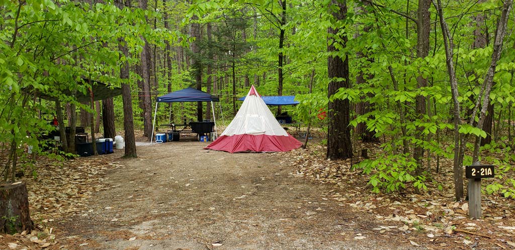 Jean C.'s photo at White Lake State Park Campground near Moultonborough, NH