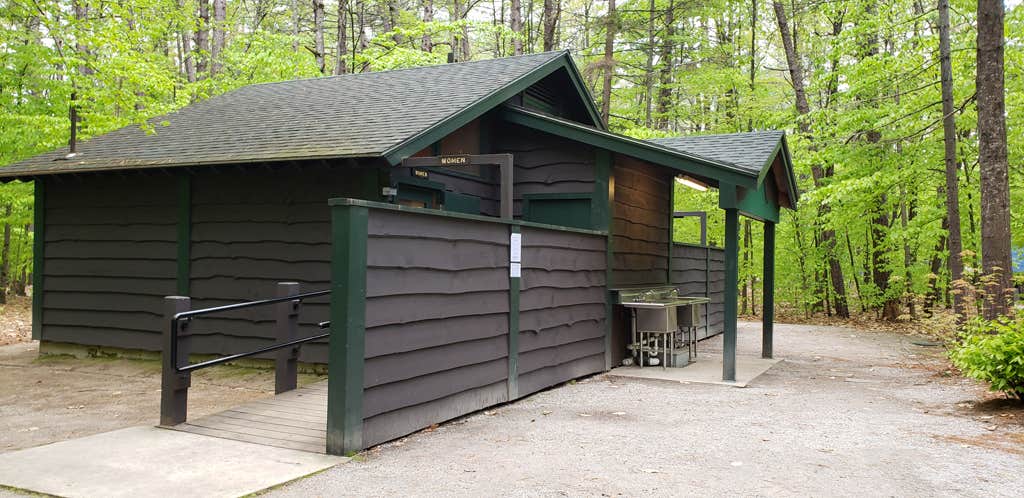 Jean C.'s photo of glamping accommodations at White Lake State Park Campground near Freedom, NH