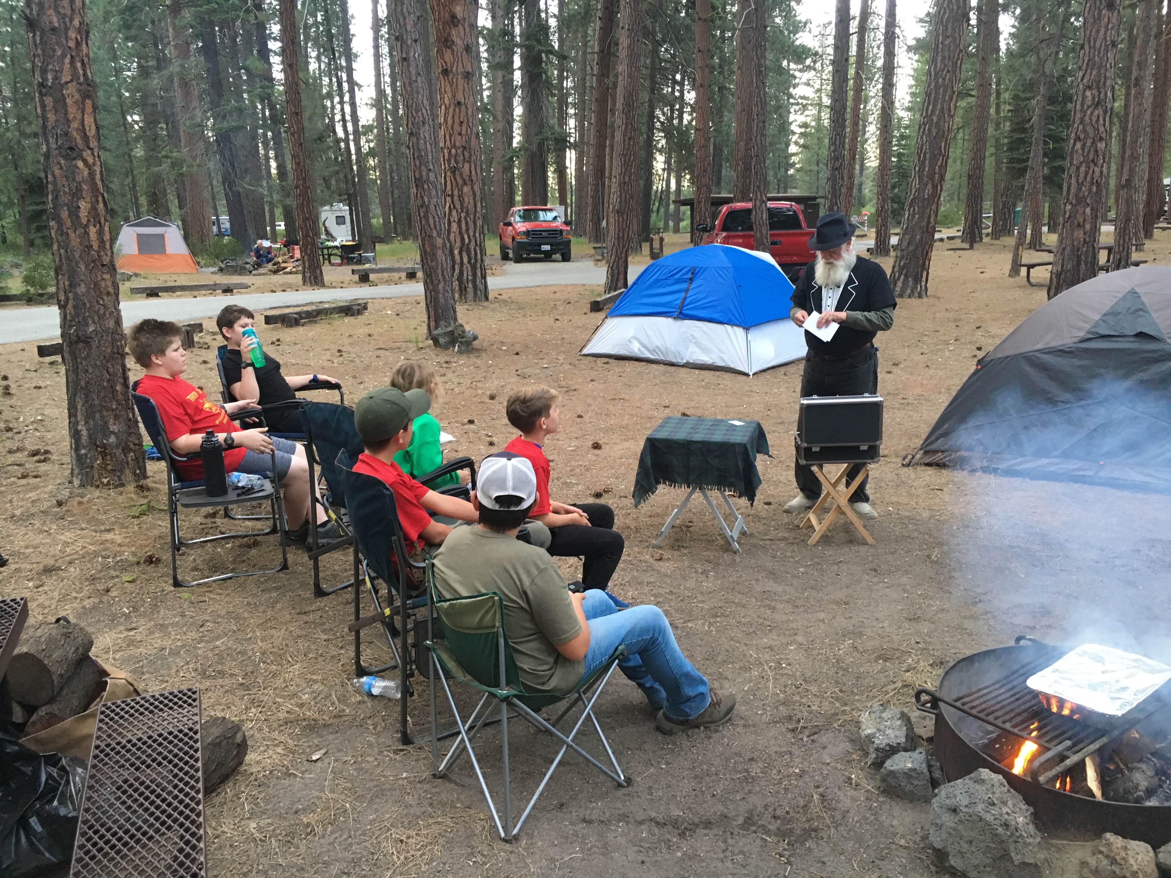 Camper-submitted photo at Cave Campground near Hat Creek, CA