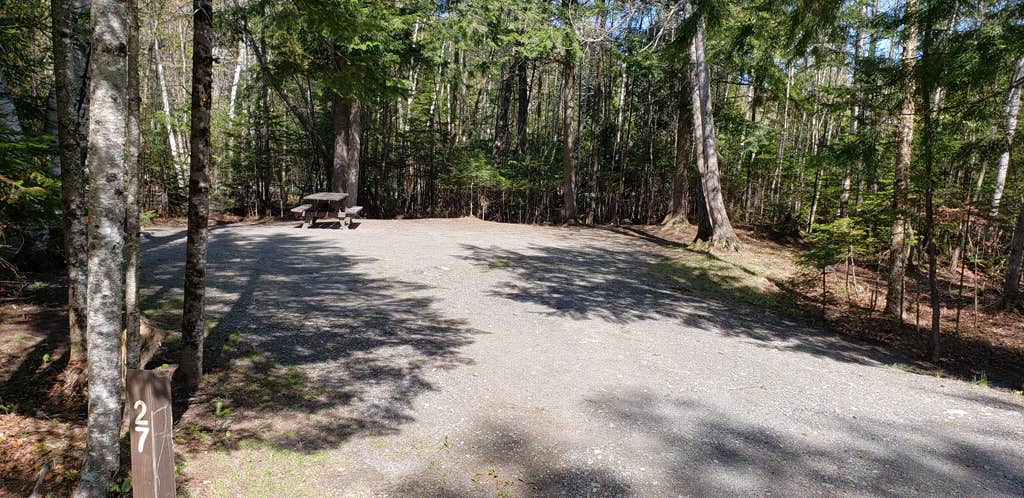 Camper-submitted photo at Rowell Cove Campground — Lily Bay State Park near Caratunk, ME