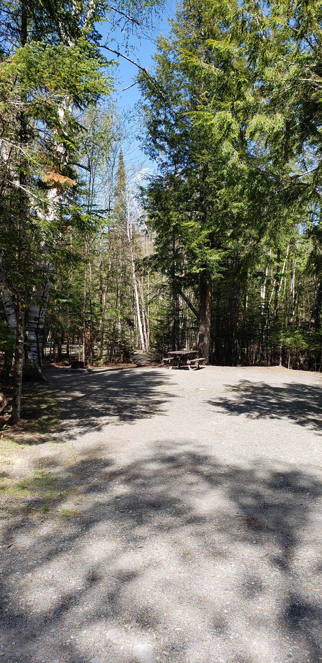 Camper-submitted photo at Rowell Cove Campground — Lily Bay State Park near Caratunk, ME