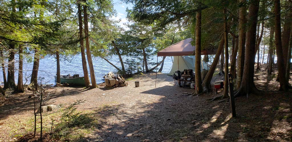 Jean C.'s photo at Rowell Cove Campground — Lily Bay State Park near Greenville Junction, ME