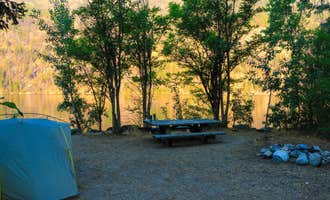 Camping near Flick Creek Boat-in Camp — Lake Chelan National Recreation Area: Moore Point Campground, Stehekin, Washington